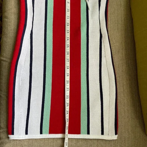 🎽 Anthropologie Sporty Bodycon Mini Dress – Retro Pop Vibes 🏁 - Picture 10 of 15